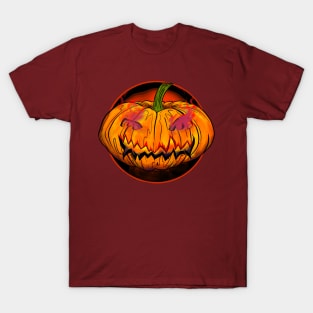 Halloween Jack o lantern, Scary pumpkin gift T-Shirt